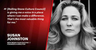 Rolling Stone Culture Council Member Susan Johnston