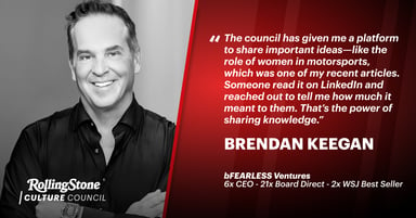 Rolling Stone Culture Council Member Brendan Keegan